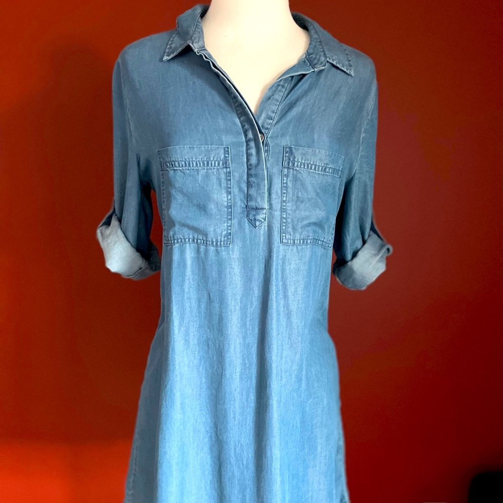 Walter Baker chambray shirt dress